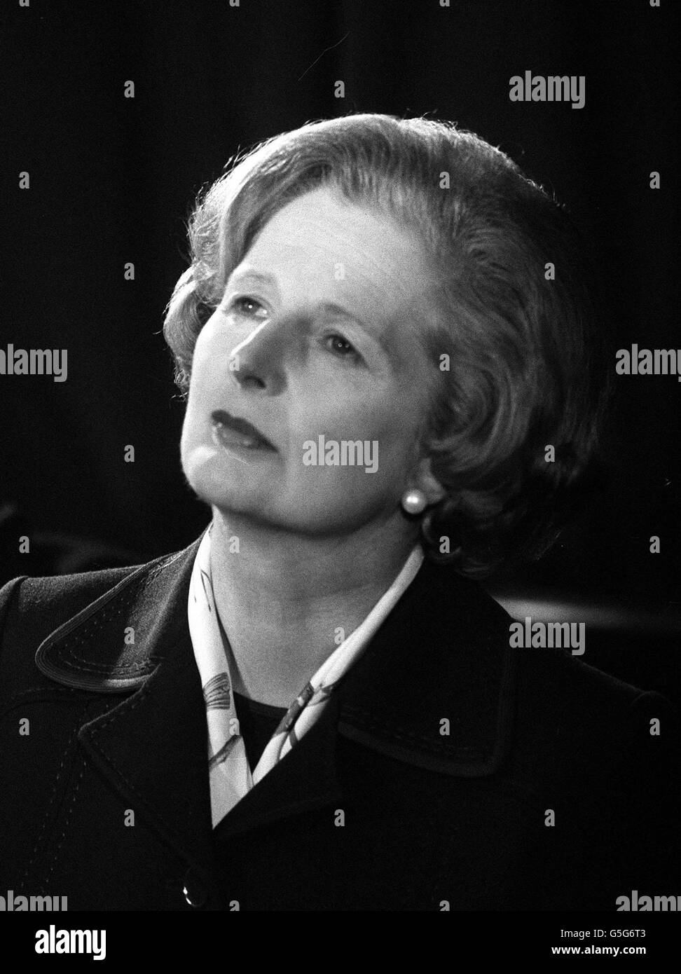 Margaret Thatcher/ auto bomba alla House of Commons Foto Stock