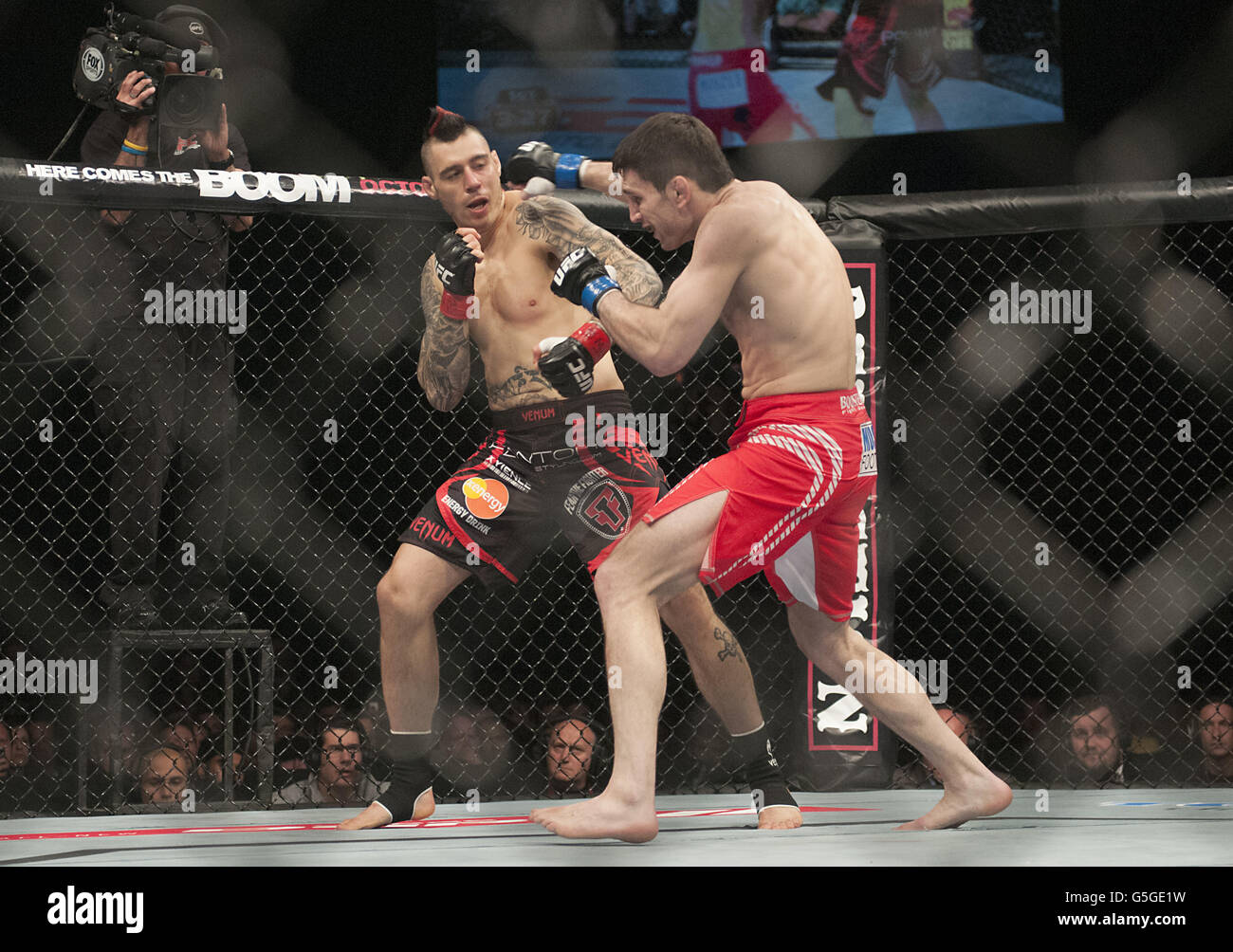 Sport - arti marziali miste - UFC sul carburante al Capital FM Arena, Nottingham Foto Stock