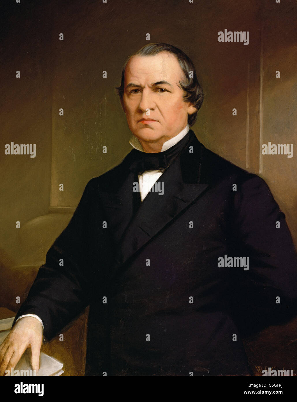 Washington Bogart Cooper - Andrew Johnson (dopo il 1866) Foto Stock