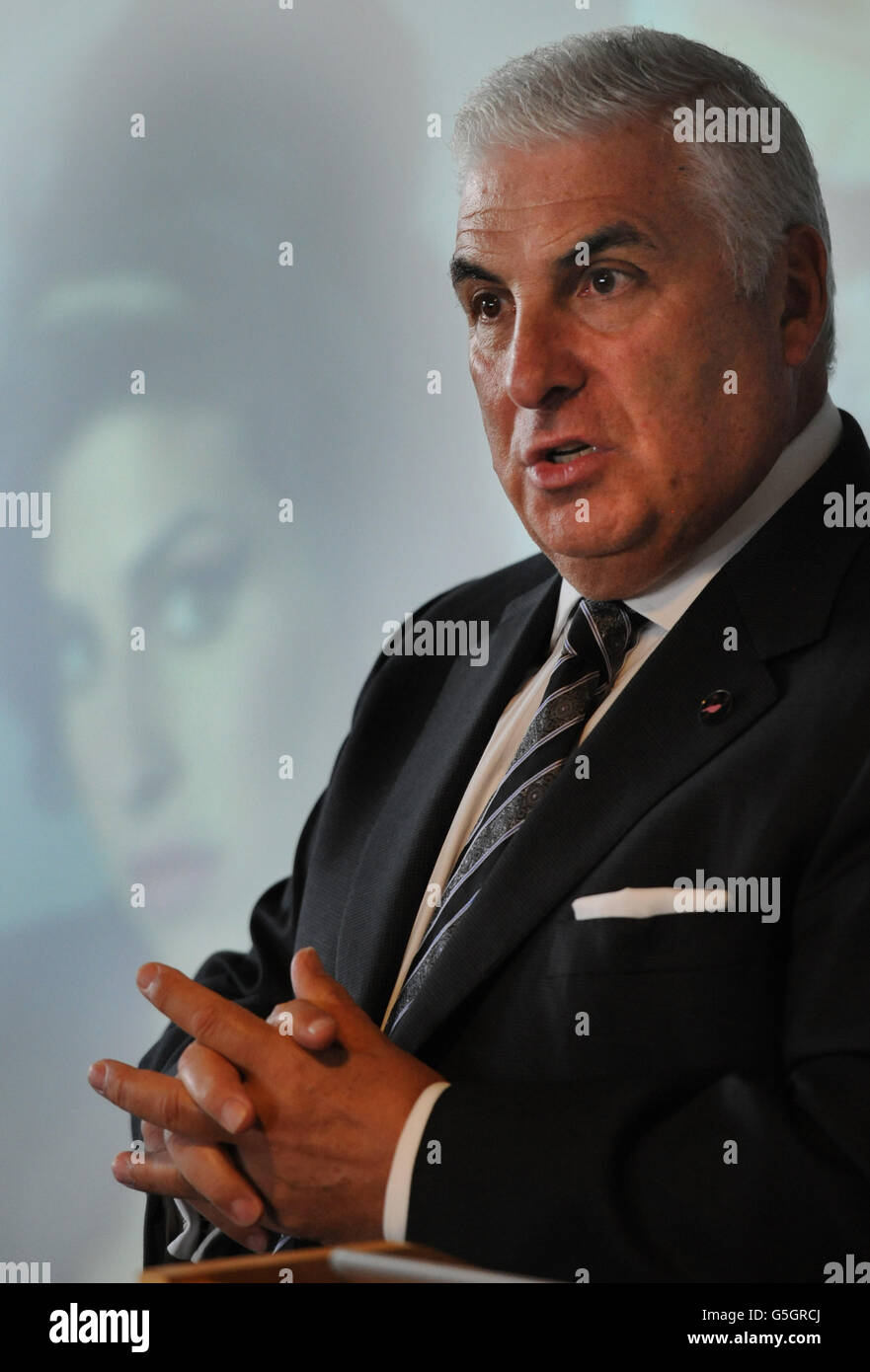 Scoprite il lancio della campagna Foto Stock