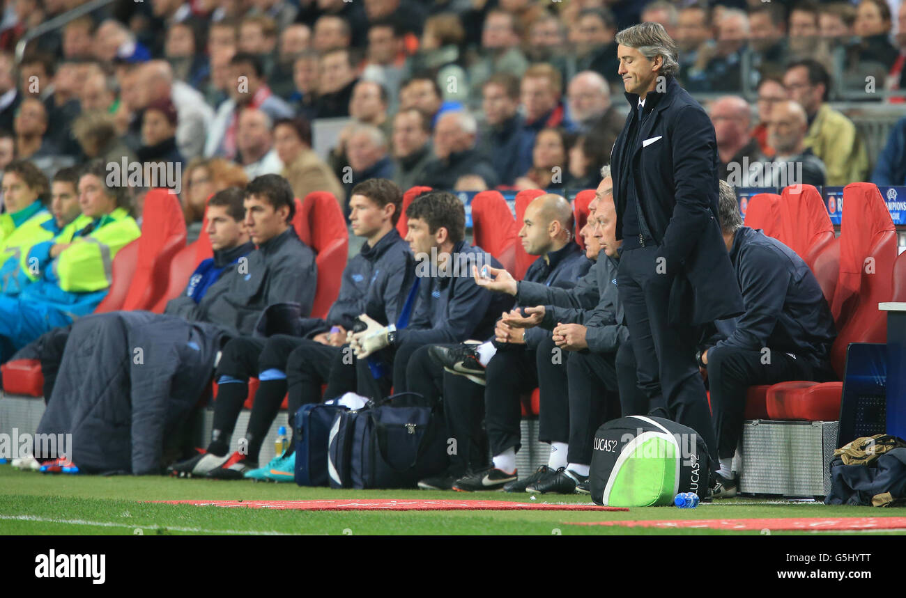 Soccer - UEFA Champions League - Gruppo D - Ajax Amsterdam v Manchester City - Amsterdam ArenA Foto Stock