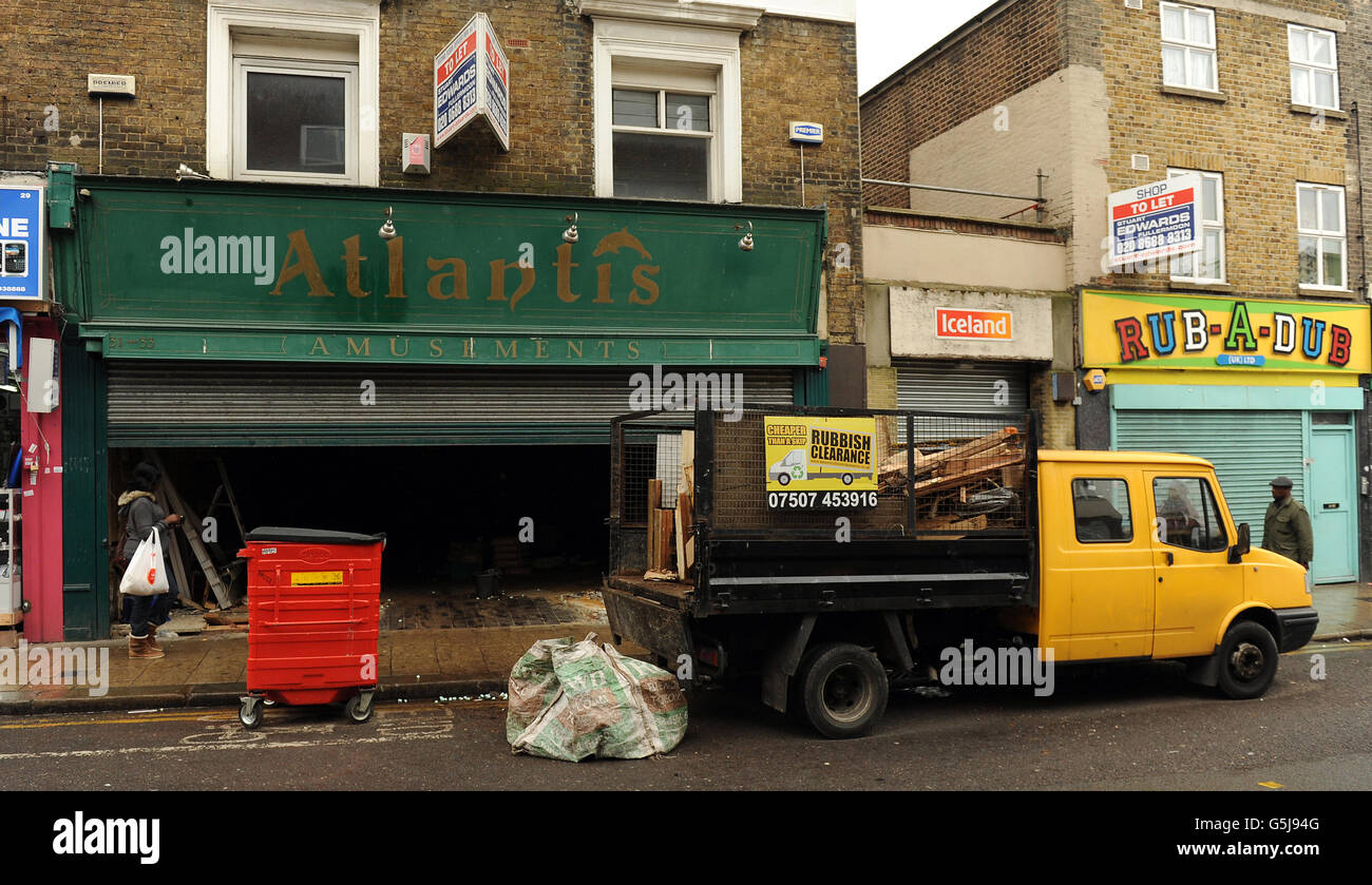 Croydon - uno dei dodici " Portas pilota' città Foto Stock