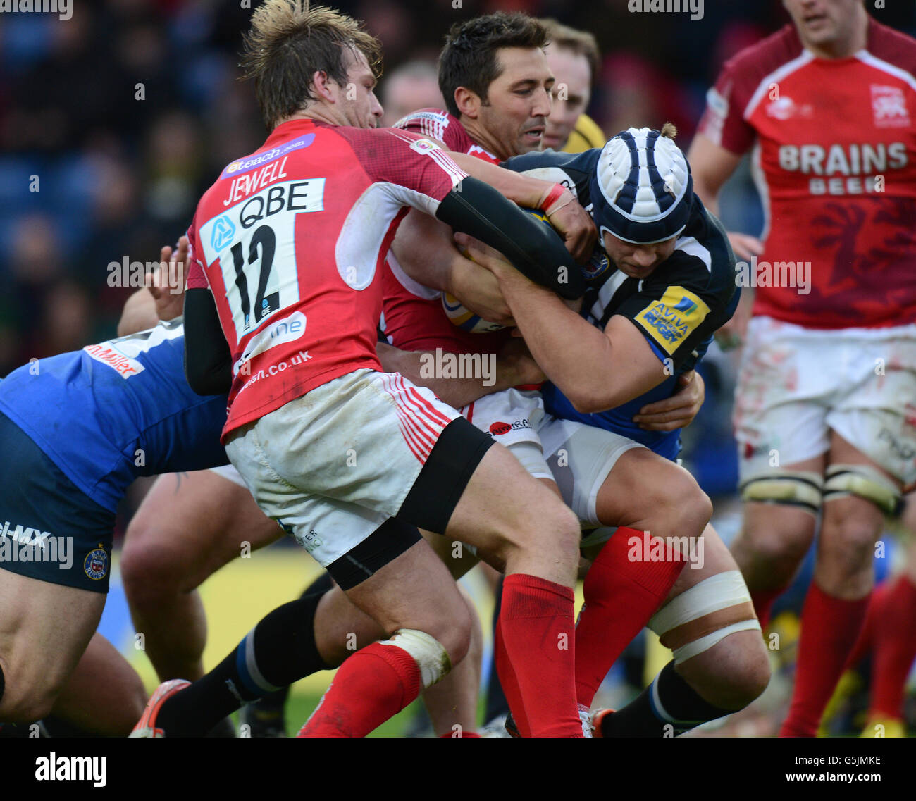 Rugby Union - Aviva Premiership - London Welsh v Bath Rugby - Kassam Stadium Foto Stock