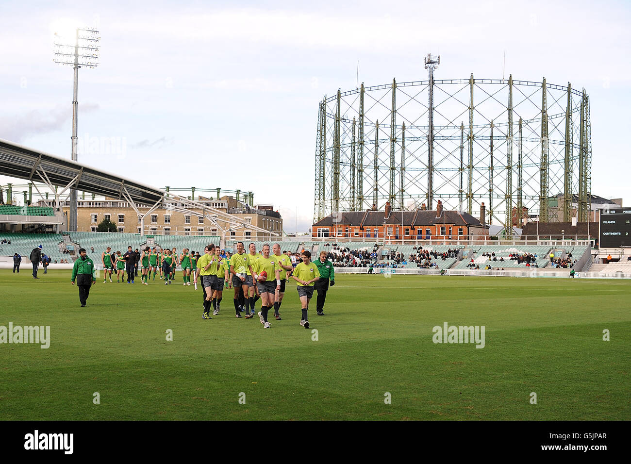 Australian Rules Football - AFL European Challenge Cup - Port Adelaide v Western Bulldogs - KIA ovale Foto Stock