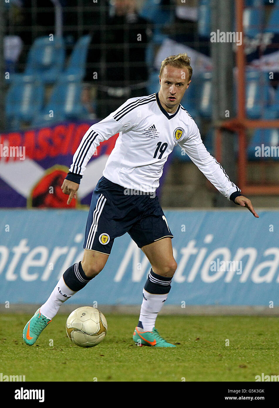 Calcio - Internazionale amichevole - Lussemburgo / Scozia - Stade Josy Barthel. Leigh Griffiths, Scozia Foto Stock