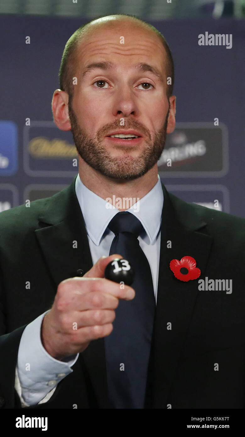 Kenny MacLeod Direttore commerciale Scottish fa durante la William Hill Scottish Cup, quarto round Draw a Hampden Park, Glasgow. PREMERE ASSOCIAZIONE foto. Data immagine: Lunedì 5 novembre 2012. Il credito fotografico dovrebbe essere: Danny Lawson/PA Wire. Foto Stock