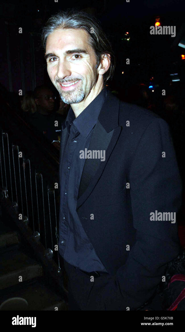 Damon Hill arriva al Quiz annuale del Film della Fondazione Oscar Moore, a Sound di Londra, dove verrà presentato il Premio per lo Screenwriting Oscar Moore, il genere di quest'anno è Thriller. omsa Foto Stock