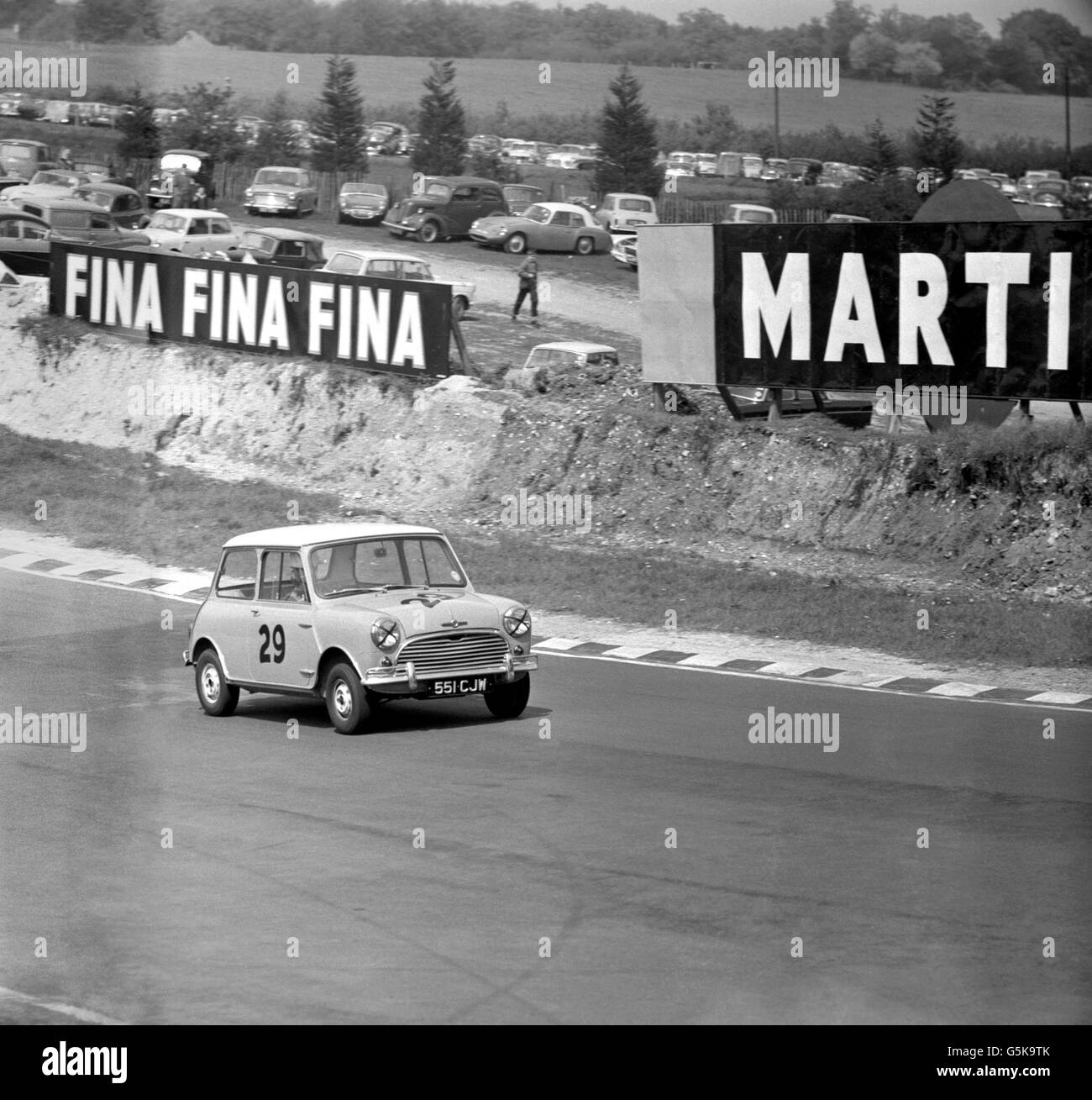 Sally Stokes - Fast Girl trofeo Race - Brands Hatch - Kent Foto Stock