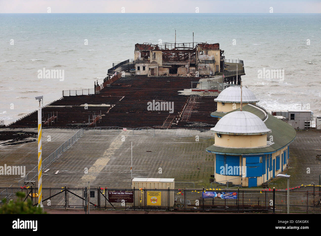 Pier per essere resuscitato. 11 milioni di euro, ha annunciato il Heritage Lottery Fund (HLF). Foto Stock