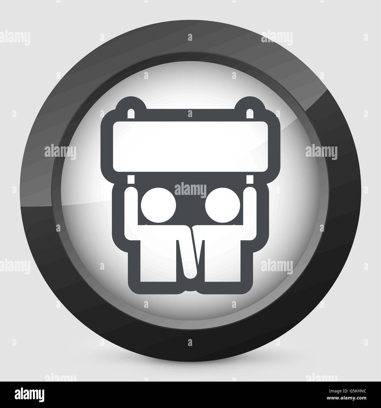 Illustrazione del popolo icona attivismo Illustrazione Vettoriale