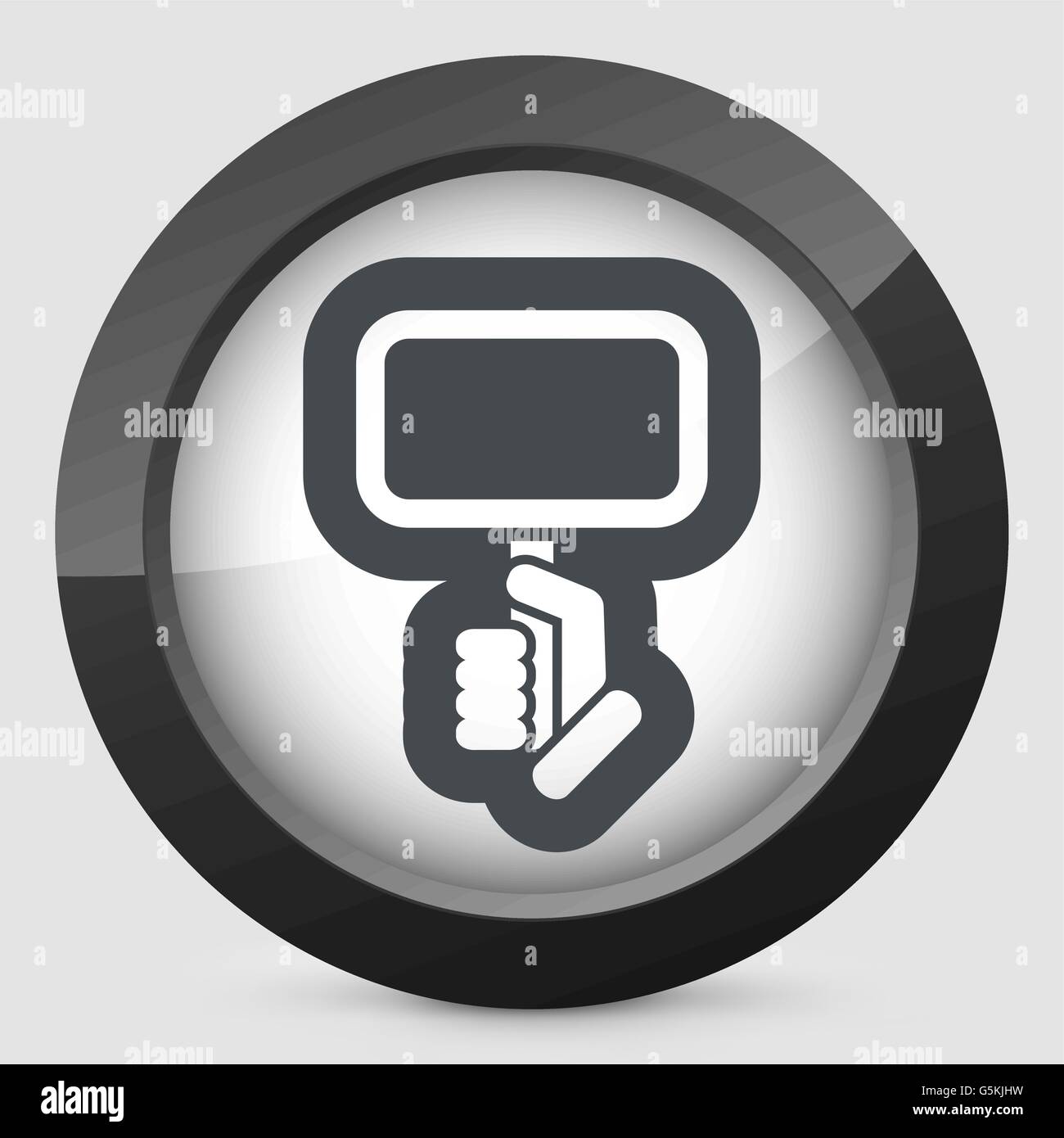 Cartello icona di contenimento Illustrazione Vettoriale