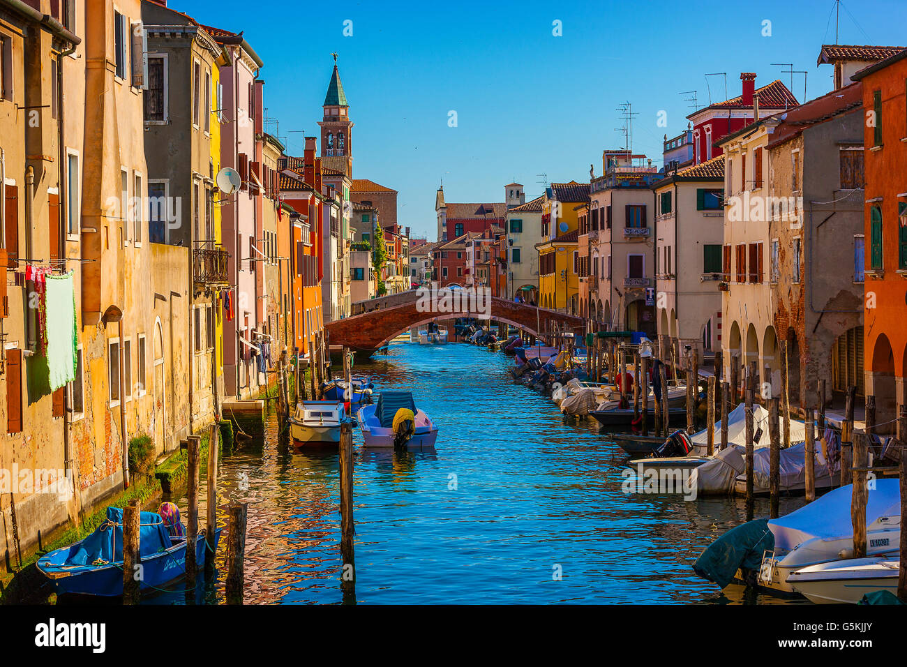 Italia Veneto Chioggia Foto Stock