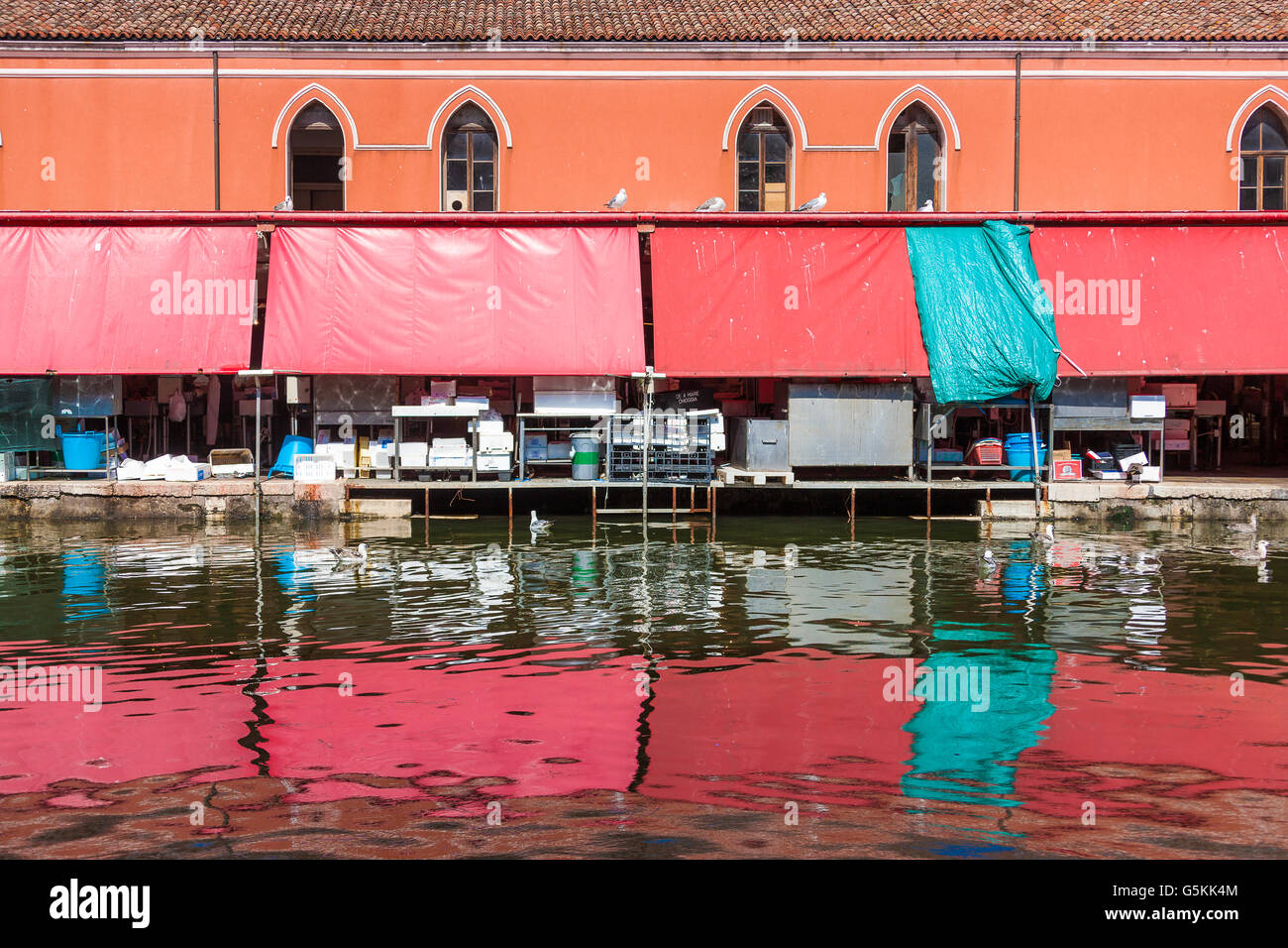 Italia Veneto Chioggia Centro Storico Foto Stock