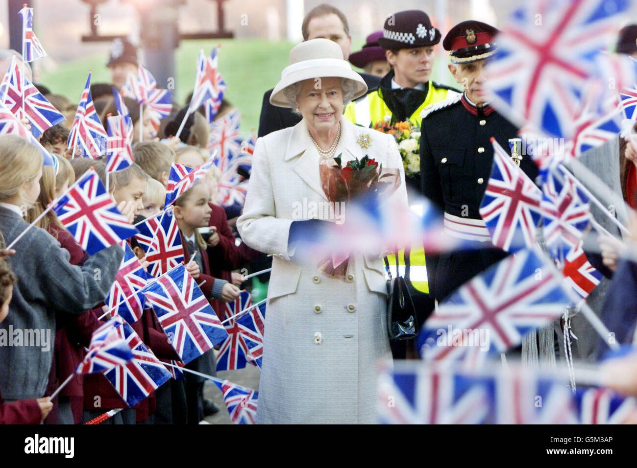 Londra Queen Artiglieria Foto Stock