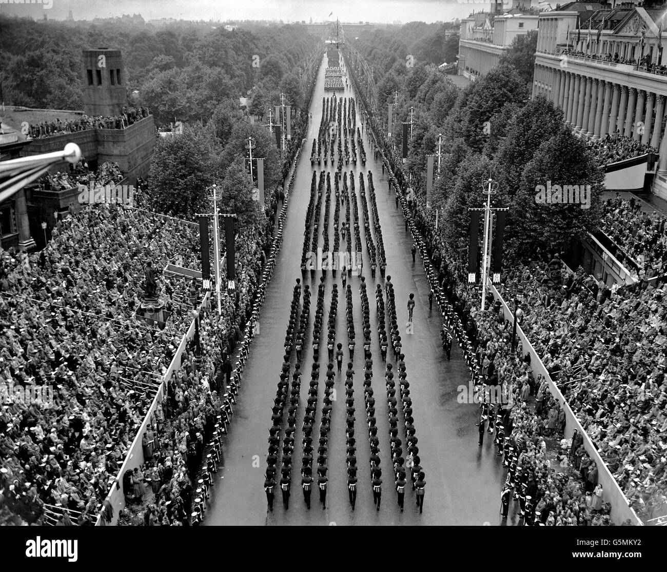 Royalty - incoronazione della Regina Elisabetta II - Londra Foto Stock