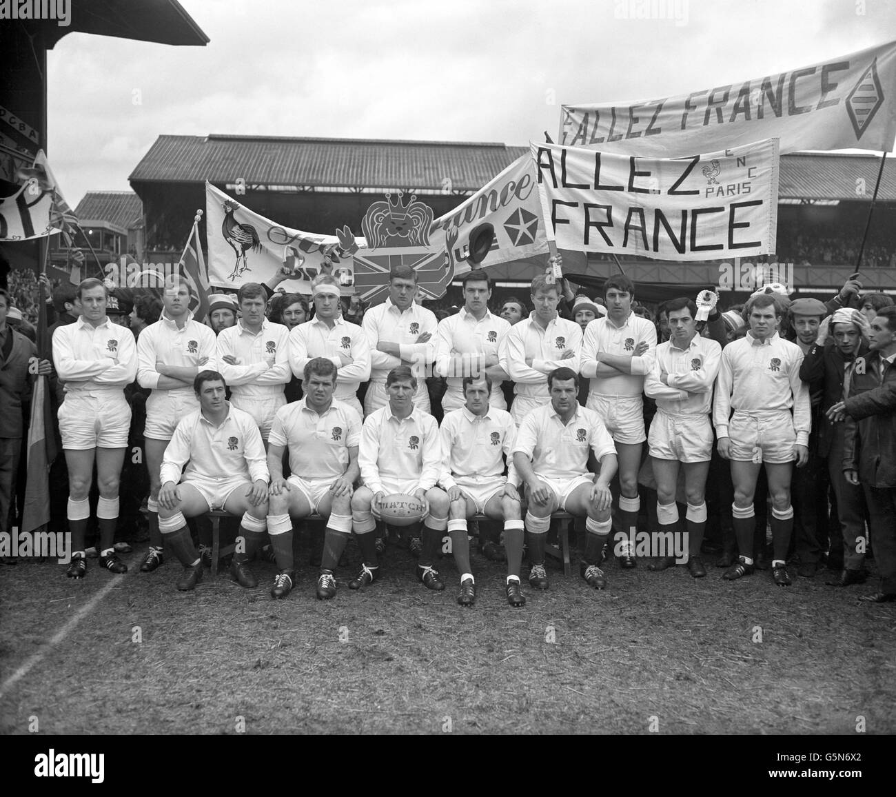 Rugby Union - cinque Nazioni Championship - Inghilterra v Francia - Twickenham Foto Stock