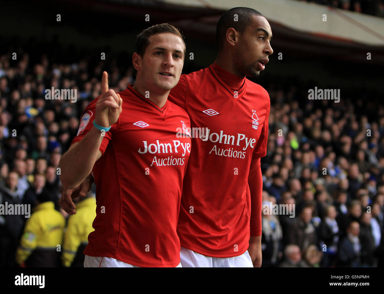 Calcio - npower Football League Championship - Nottingham Forest v Leeds United - Massa della città Foto Stock