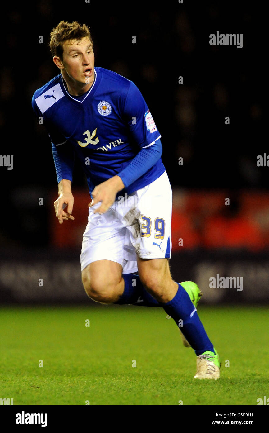 Calcio - npower Football League Championship - Leicester City v Huddersfield Town - Re dello stadio di potenza Foto Stock