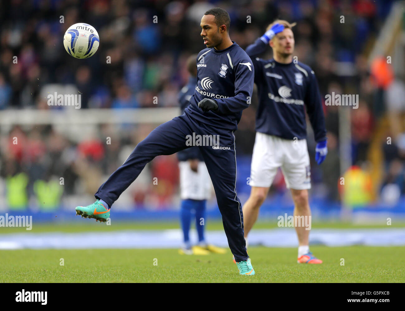 Calcio - npower Football League Championship - Birmingham City v Cardiff City - St Andrew's Foto Stock