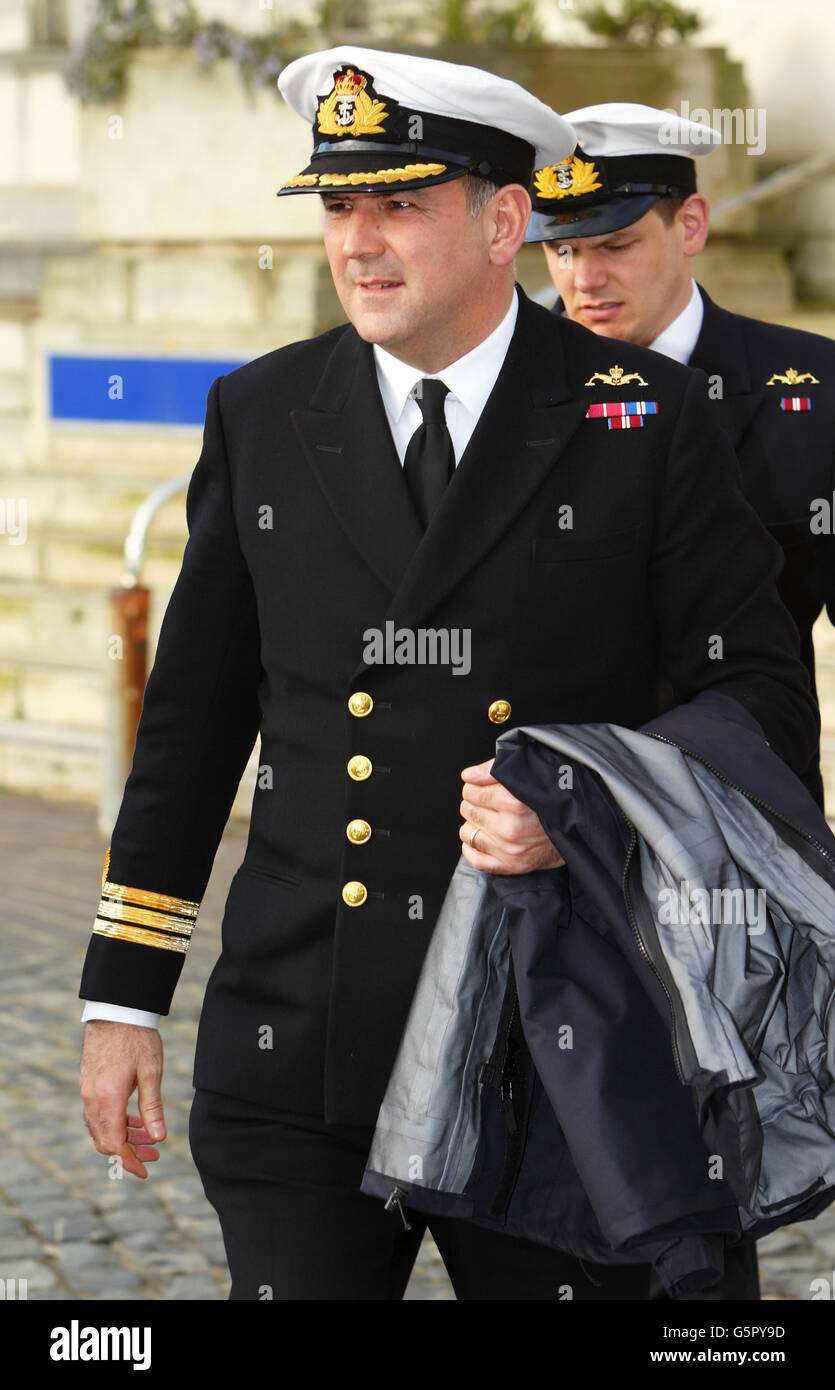 Ian Molyneux inchiesta Foto Stock