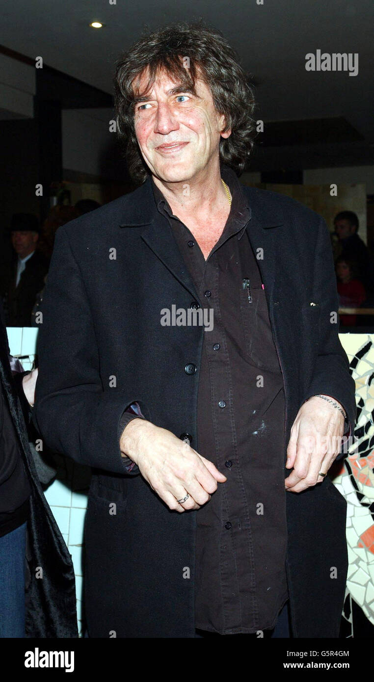 Howard Marks durante la prima del '24 Hour Party People', al cinema Curzon Soho di Londra. Foto Stock