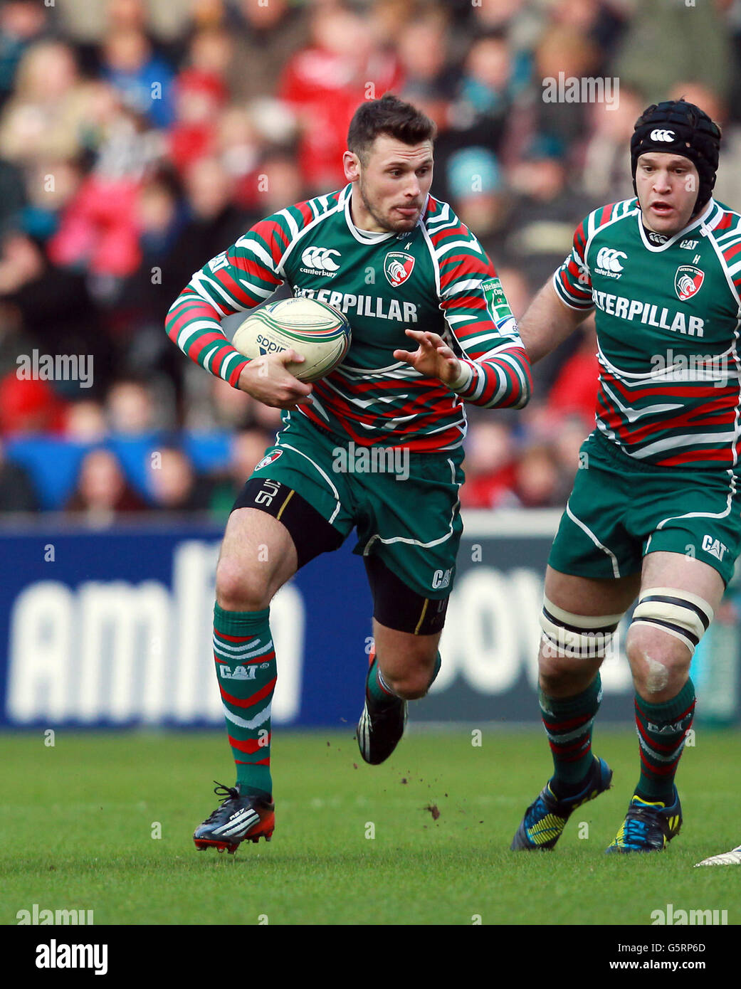 Il Rugby - Heineken Cup - Piscina - due falchi pescatori v Leicester Tigers - Liberty Stadium Foto Stock