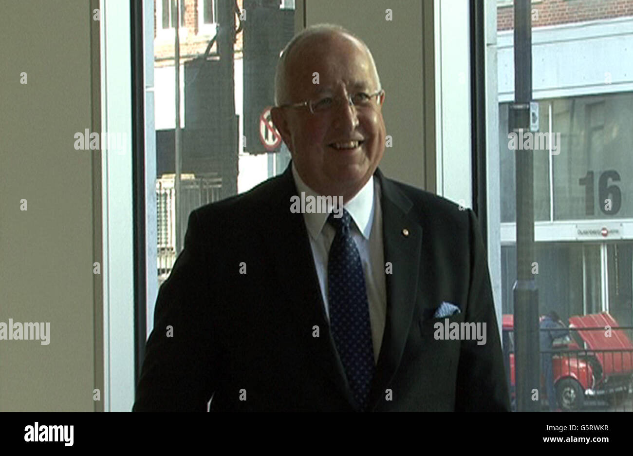 PA video grab di Sam Walsh, che è stato nominato Chief Executive di Rio Tinto oggi, subentrato a Tom Albanese che si è dimesso dalla posizione. Foto Stock