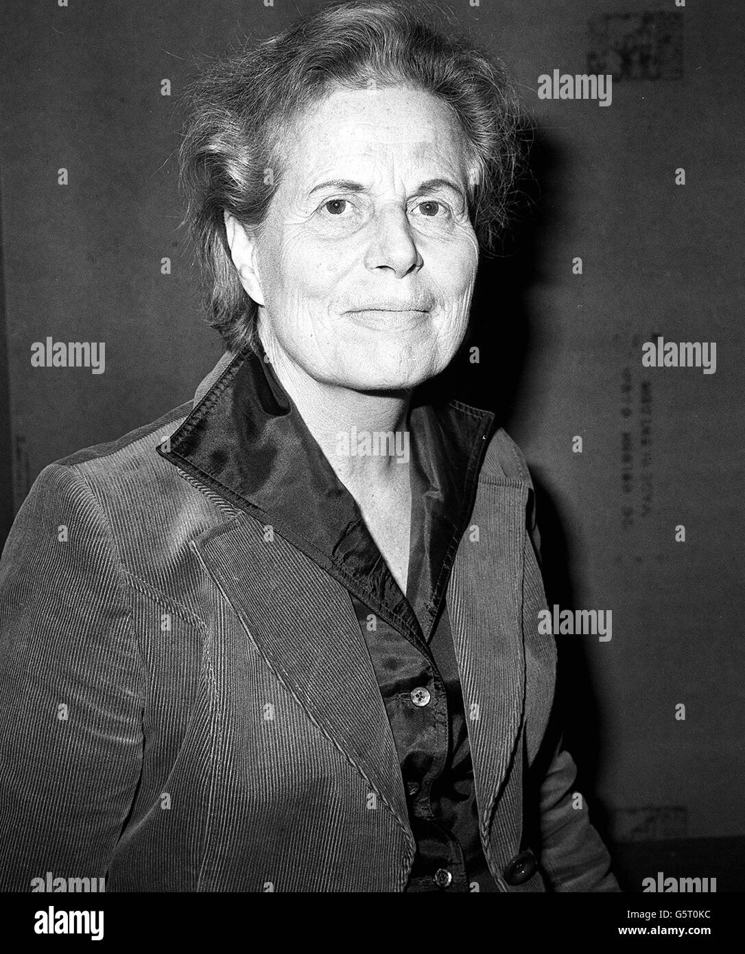 Onorevole Margaret Wingfield, capo attivo dell'organizzazione del partito liberale. Foto Stock