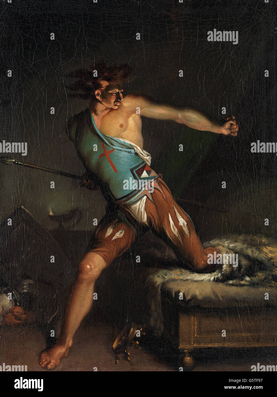 Nicolai Abildgaard - Richard III Foto Stock