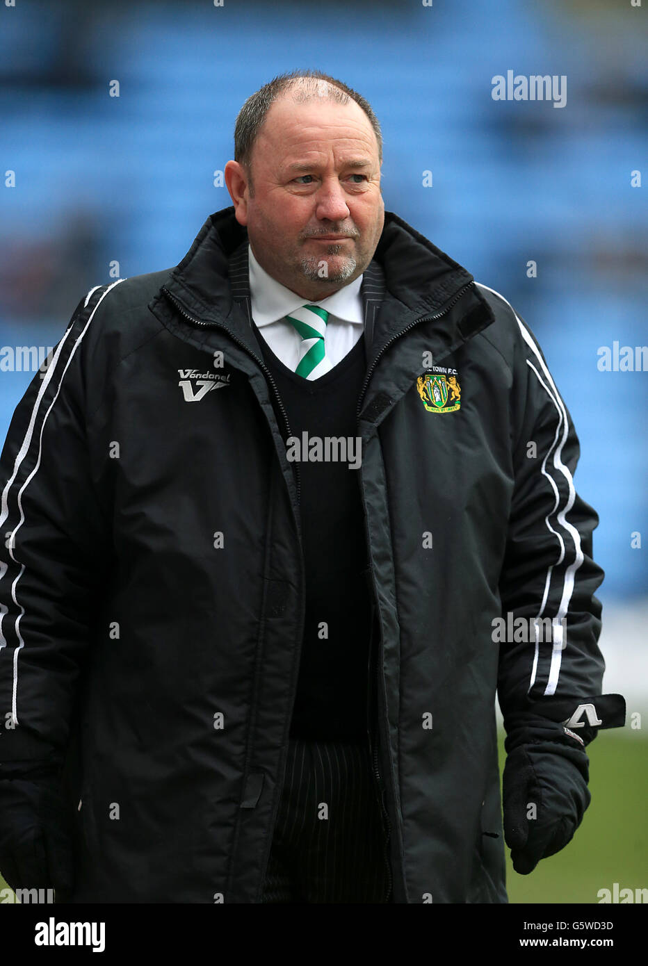 Calcio - npower Football League 1 - Coventry City / Yeovil Town - Ricoh Arena. Gary Johnson, Yeovil Town manager Foto Stock