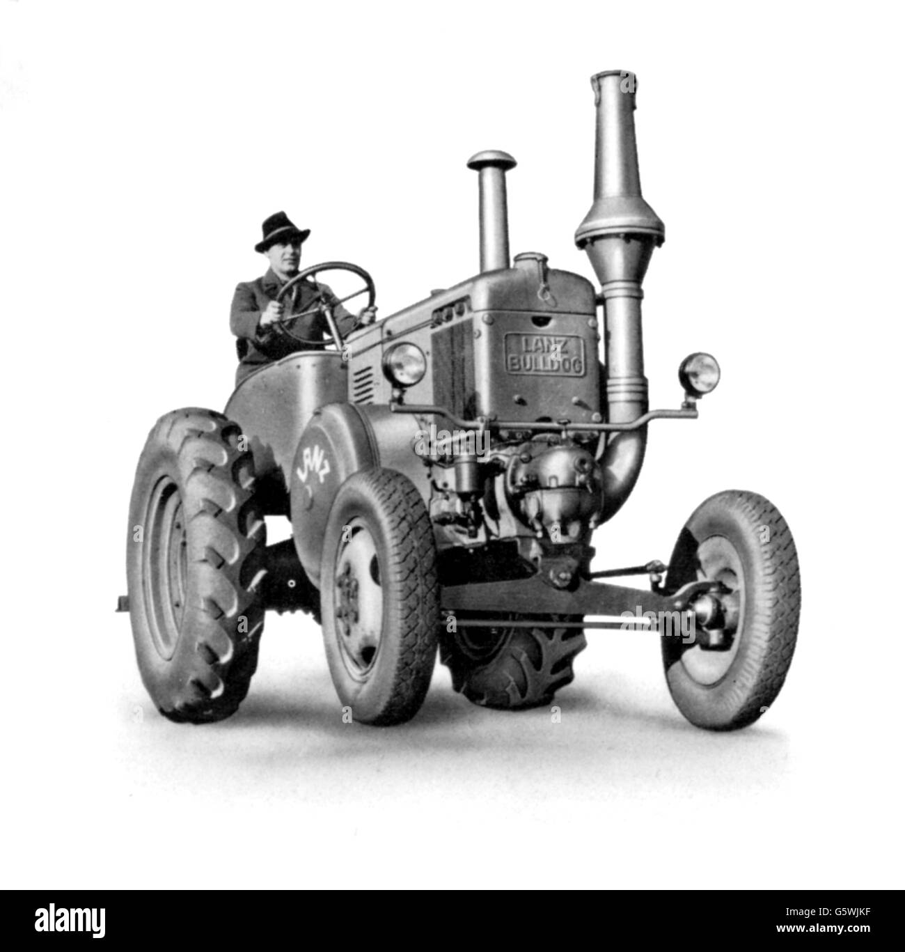 Agricoltura, macchine, trattore tipo 35 PS 'Bulldog' di Heinrich Lanz AG, 1928, diritti aggiuntivi-clearences-non disponibile Foto Stock