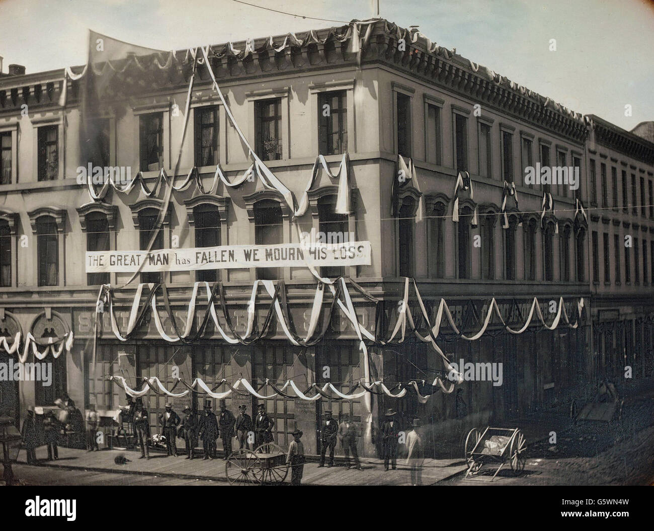 Robert H. Vance - Il grande uomo è caduto, San Francisco - Foto Stock