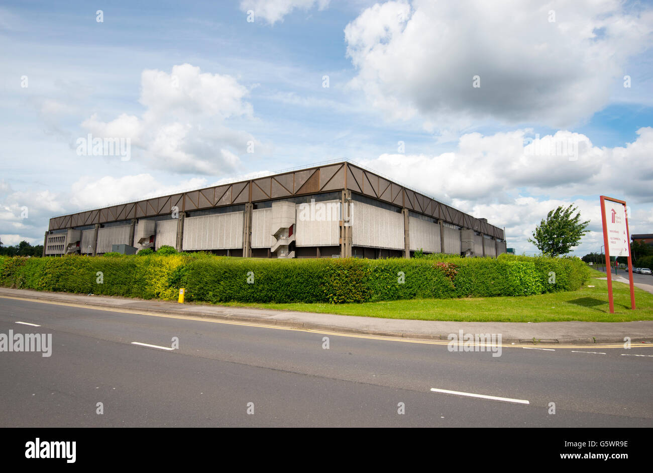 La Imperial Tobacco fabbrica orizzonte su Thane Road in Beeston / Lenton, Nottingham England Regno Unito Foto Stock