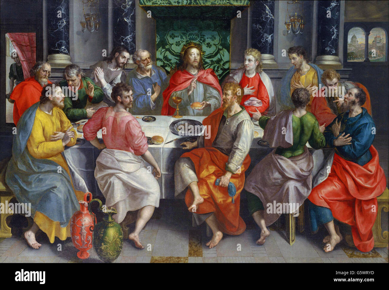 Marten de Vos - L'Ultima Cena - Foto Stock