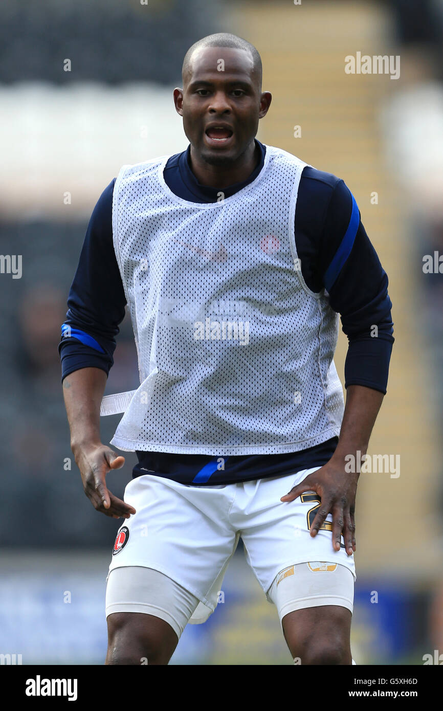 Calcio - campionato nazionale di calcio - Hull City v Charlton Athletic - Stadio KC. Leon Court, Charlton Athletic Foto Stock