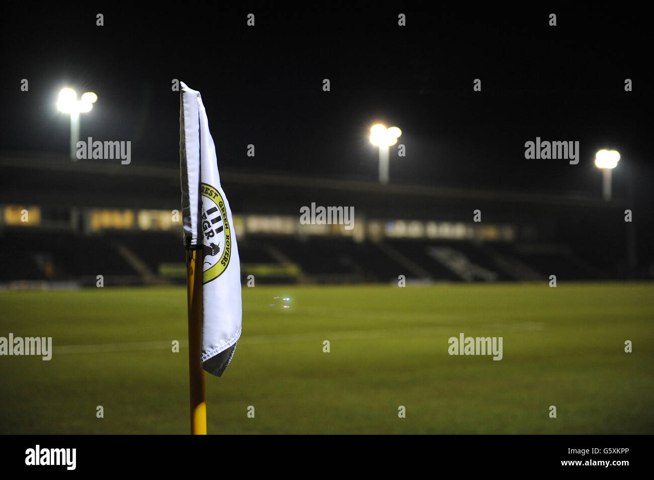 Calcio - Blue Square Premier League - Forest Green Rovers v Kidderminster Harriers - Il nuovo Prato Foto Stock