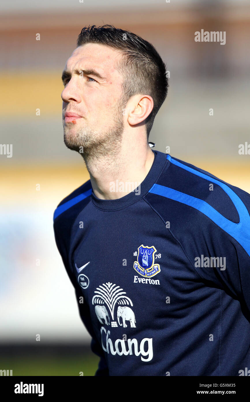 Calcio - Under 21 Premier League - Everton / Middlesbrough - Merseyrail Community Stadium. Shane Duffy, Everton Foto Stock