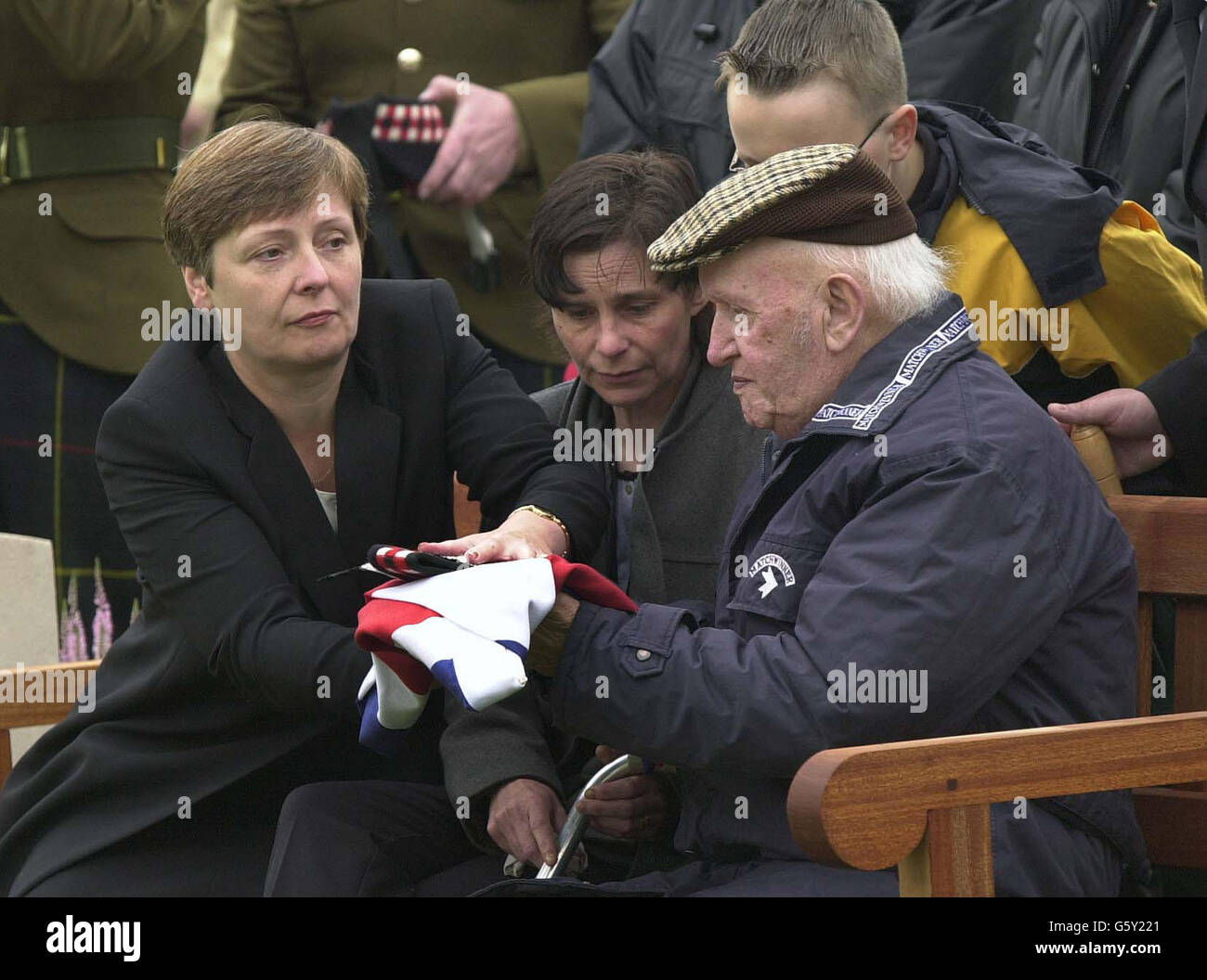 Funerali di McMillan privato Foto Stock