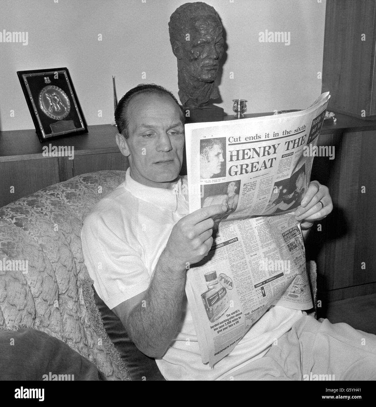 Boxing - Heavyweight - Henry Cooper Foto Stock