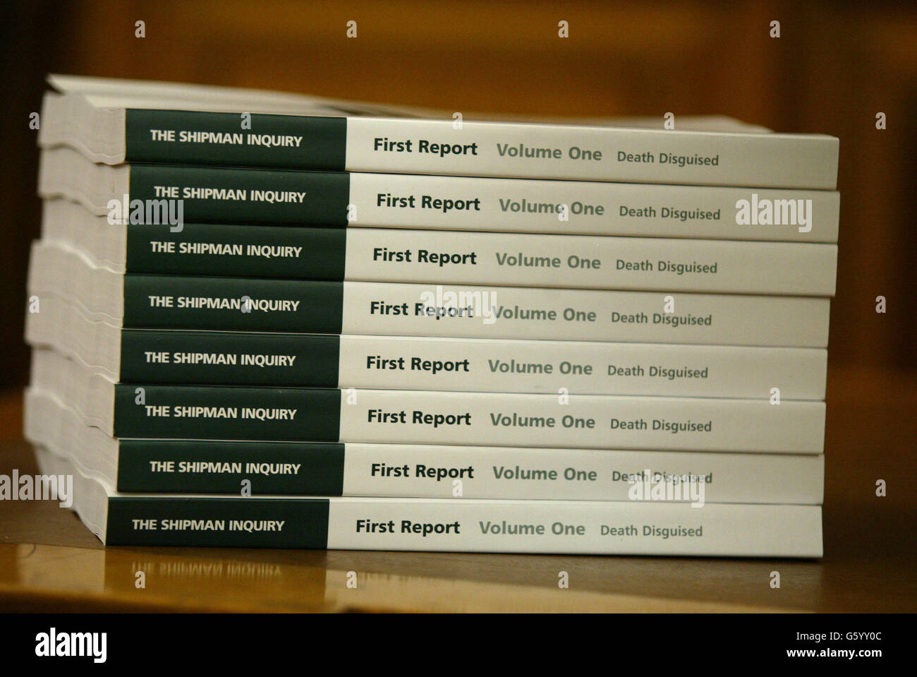 Harold Shipman Relazione Foto Stock