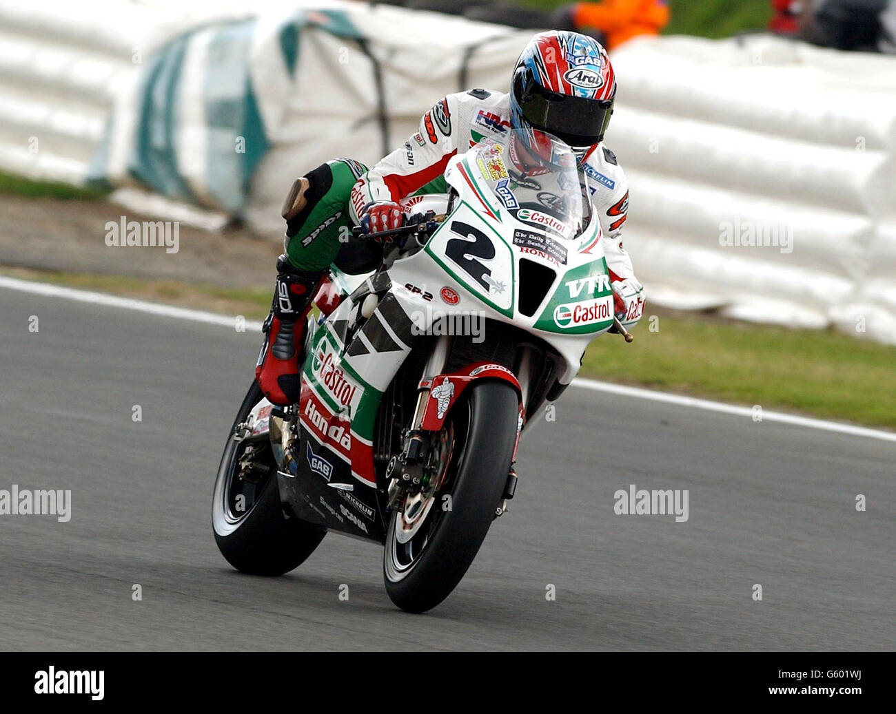 Colin Edwards - Superbike - Brands Hatch Foto Stock
