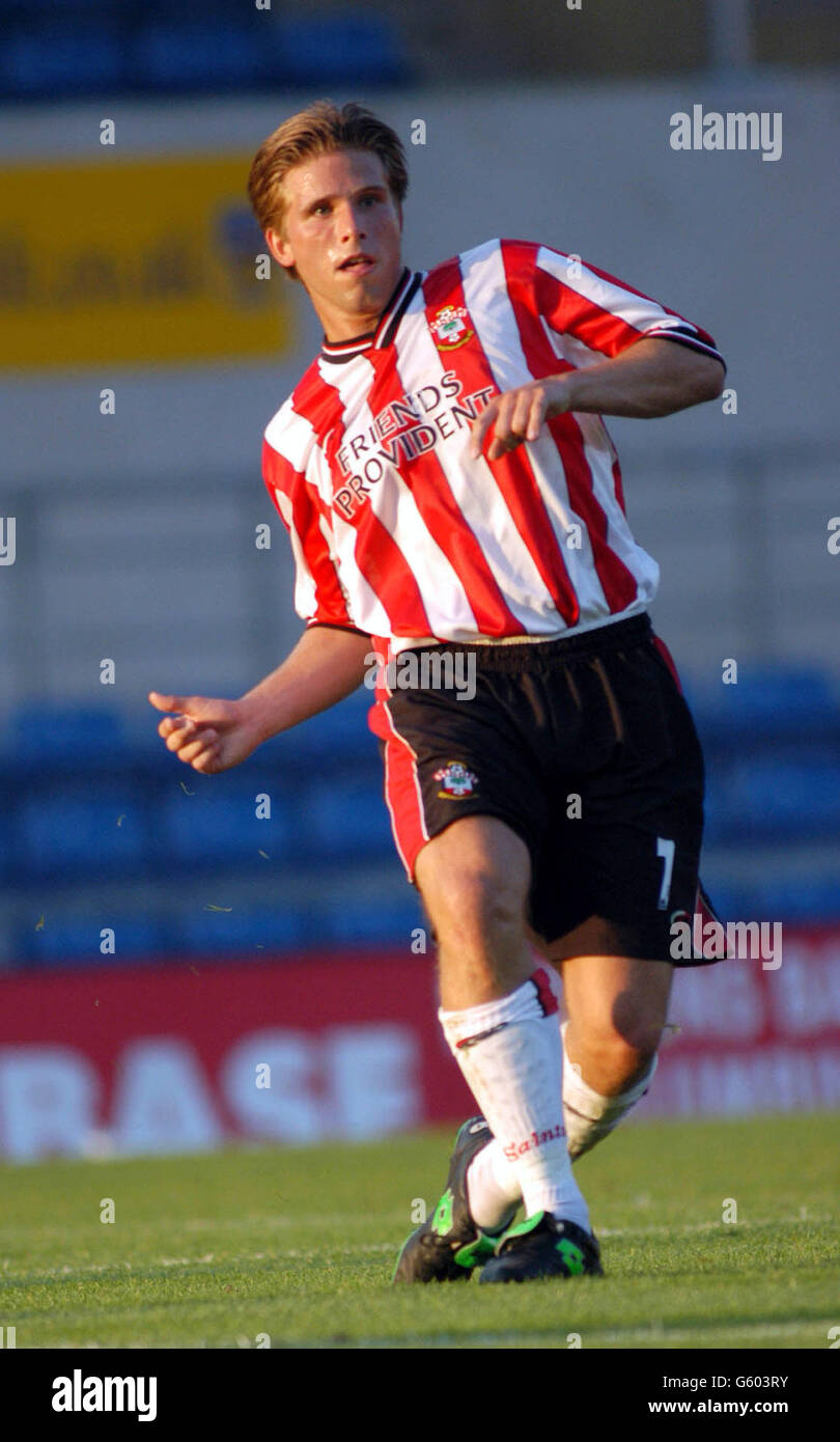 Oxford United v Southampton - Anders Svensson Foto Stock