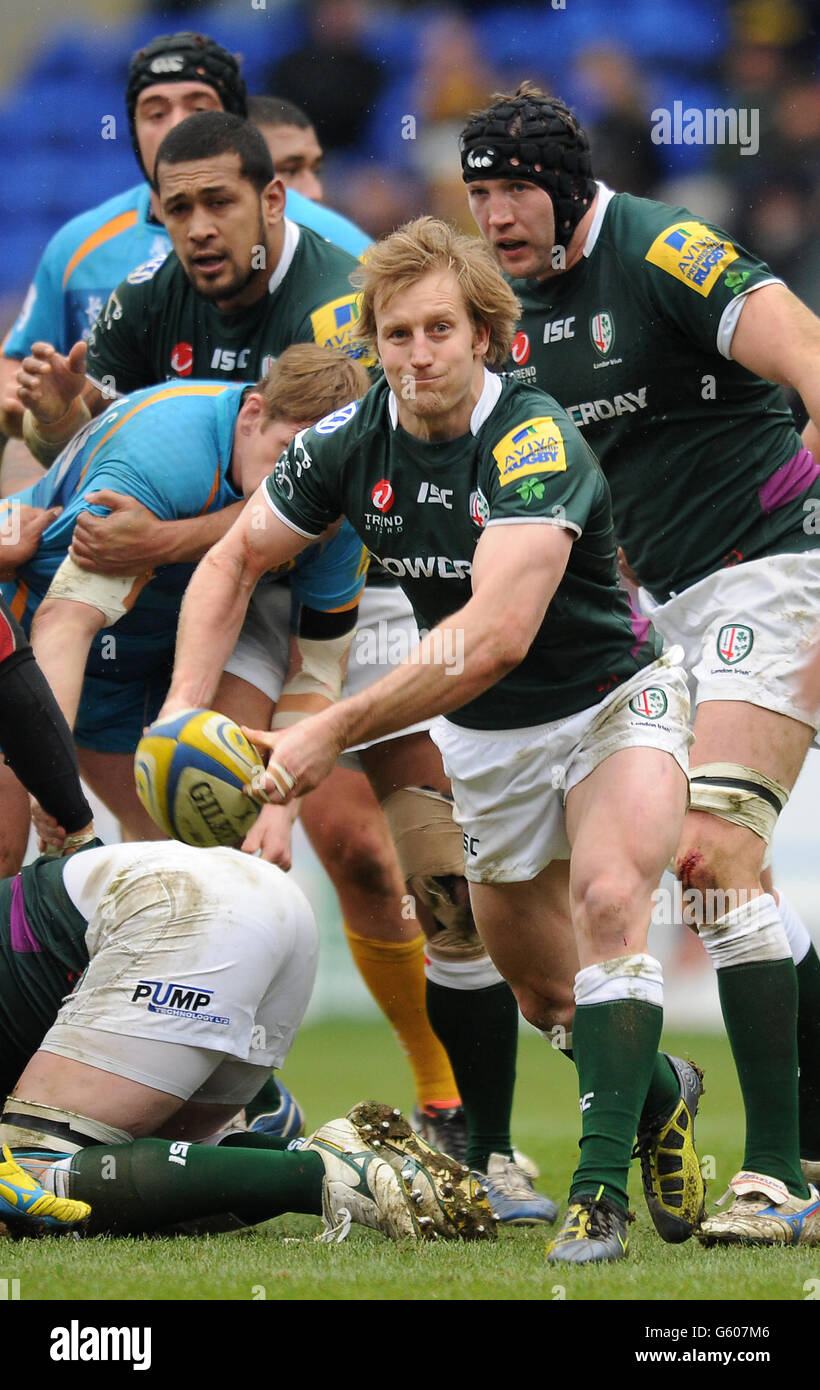 Rugby Union - Aviva Premiership - London Irish v London Wasps - Madejski Stadium Foto Stock