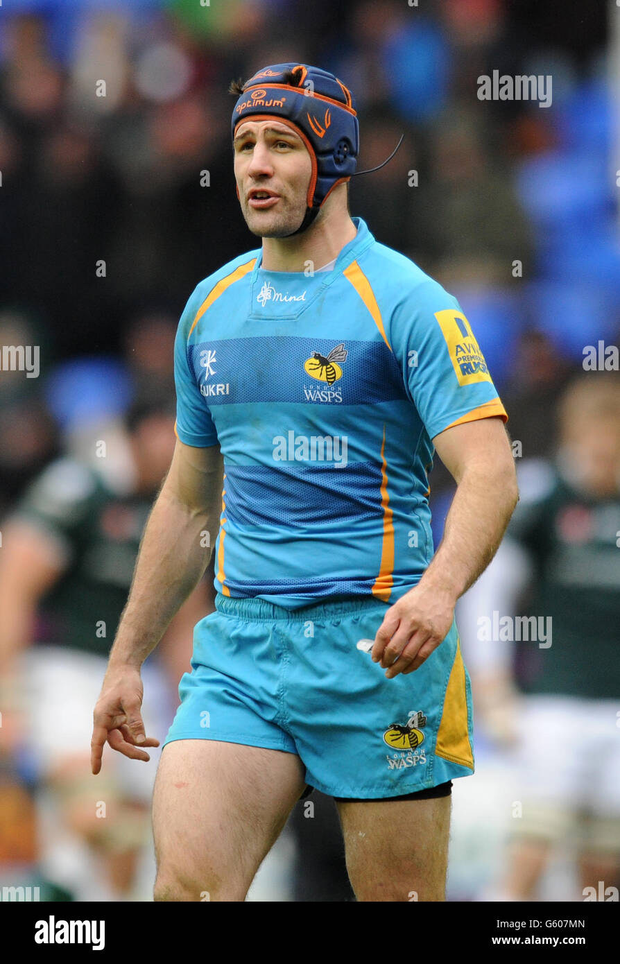 Rugby Union - Aviva Premiership - London Irish v London Wasps - Madejski Stadium Foto Stock