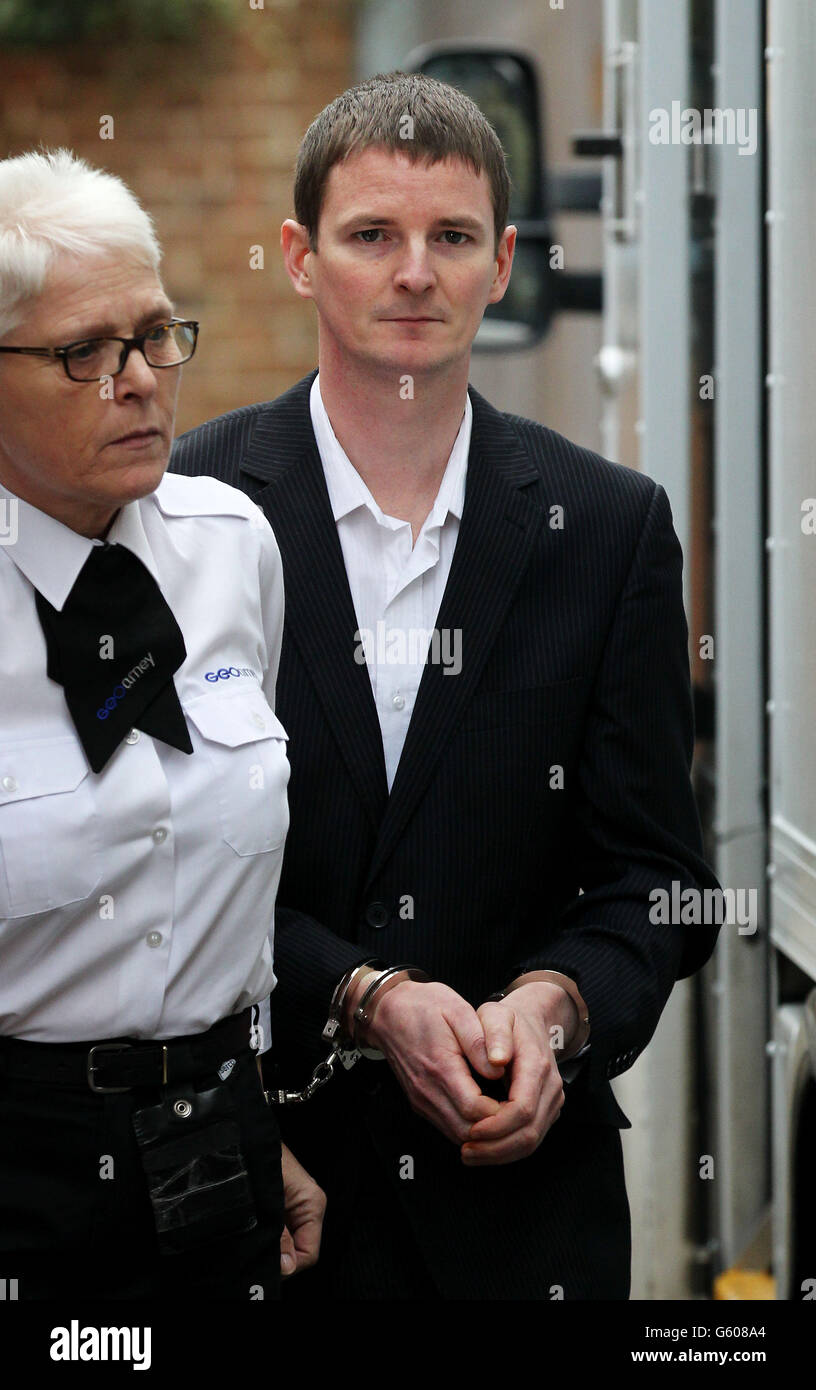 Caporale Harry Killick causa in tribunale Foto Stock