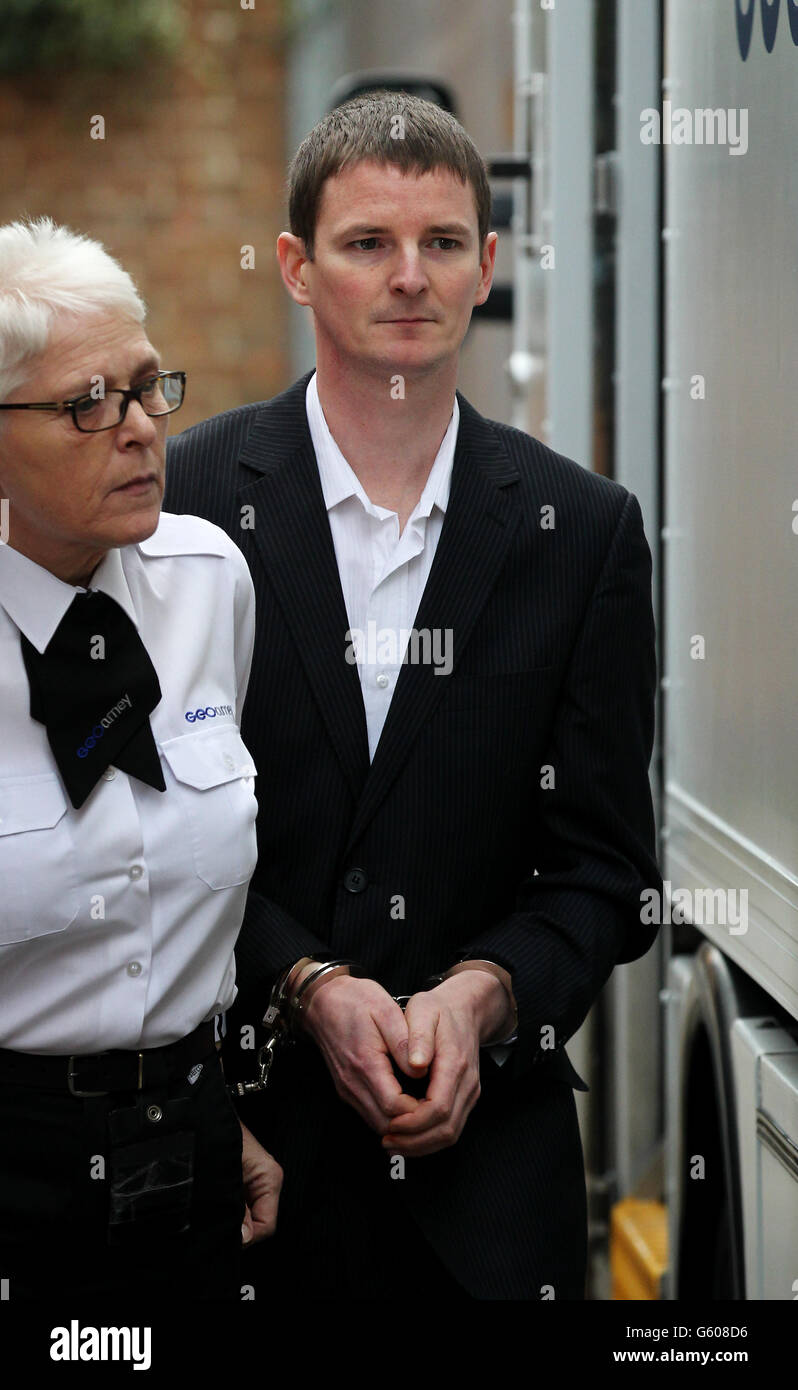 Caporale Harry Killick causa in tribunale Foto Stock