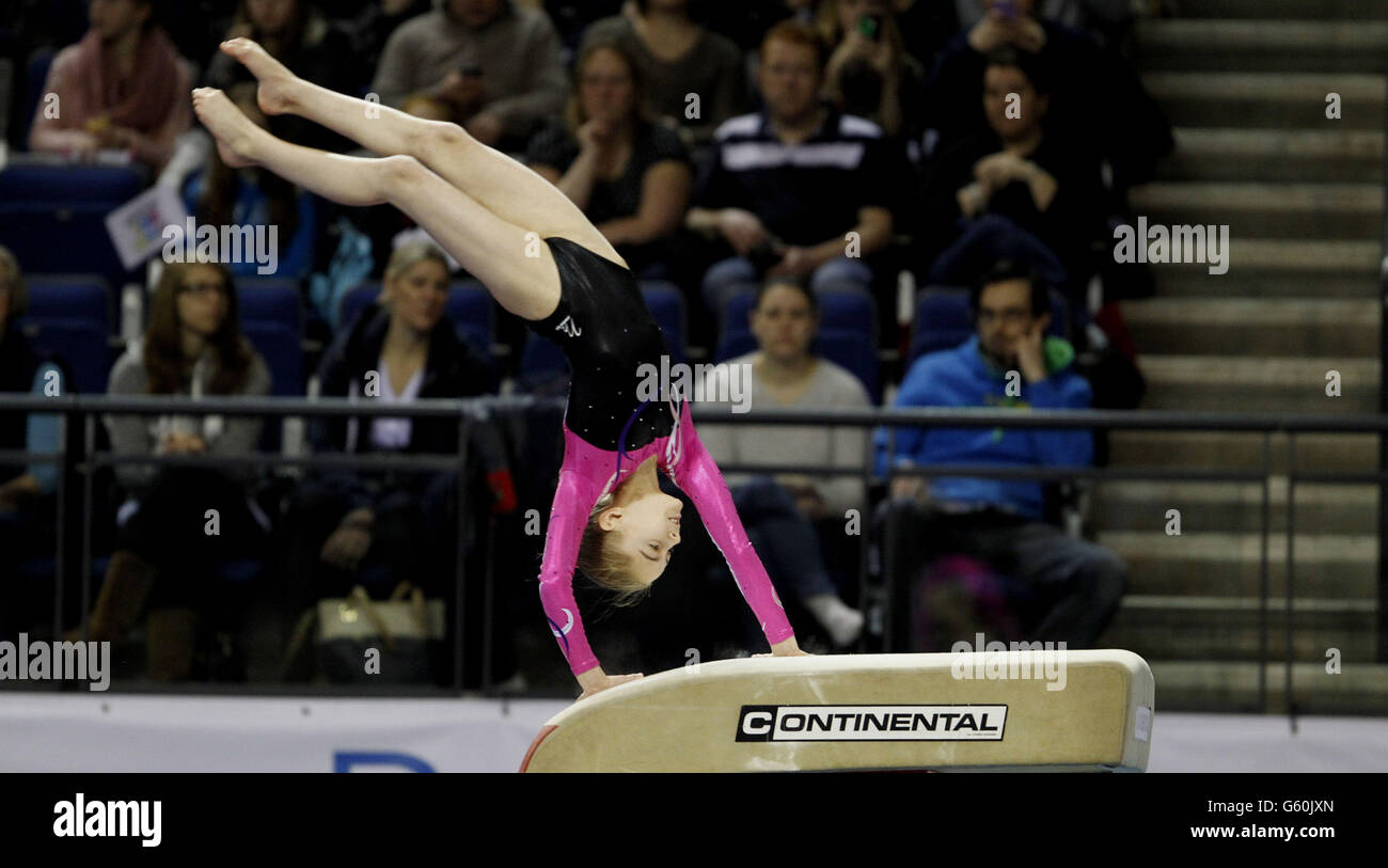 Ginnastica - del Campionato Britannico - Giorno 3 - Echo Arena Foto Stock