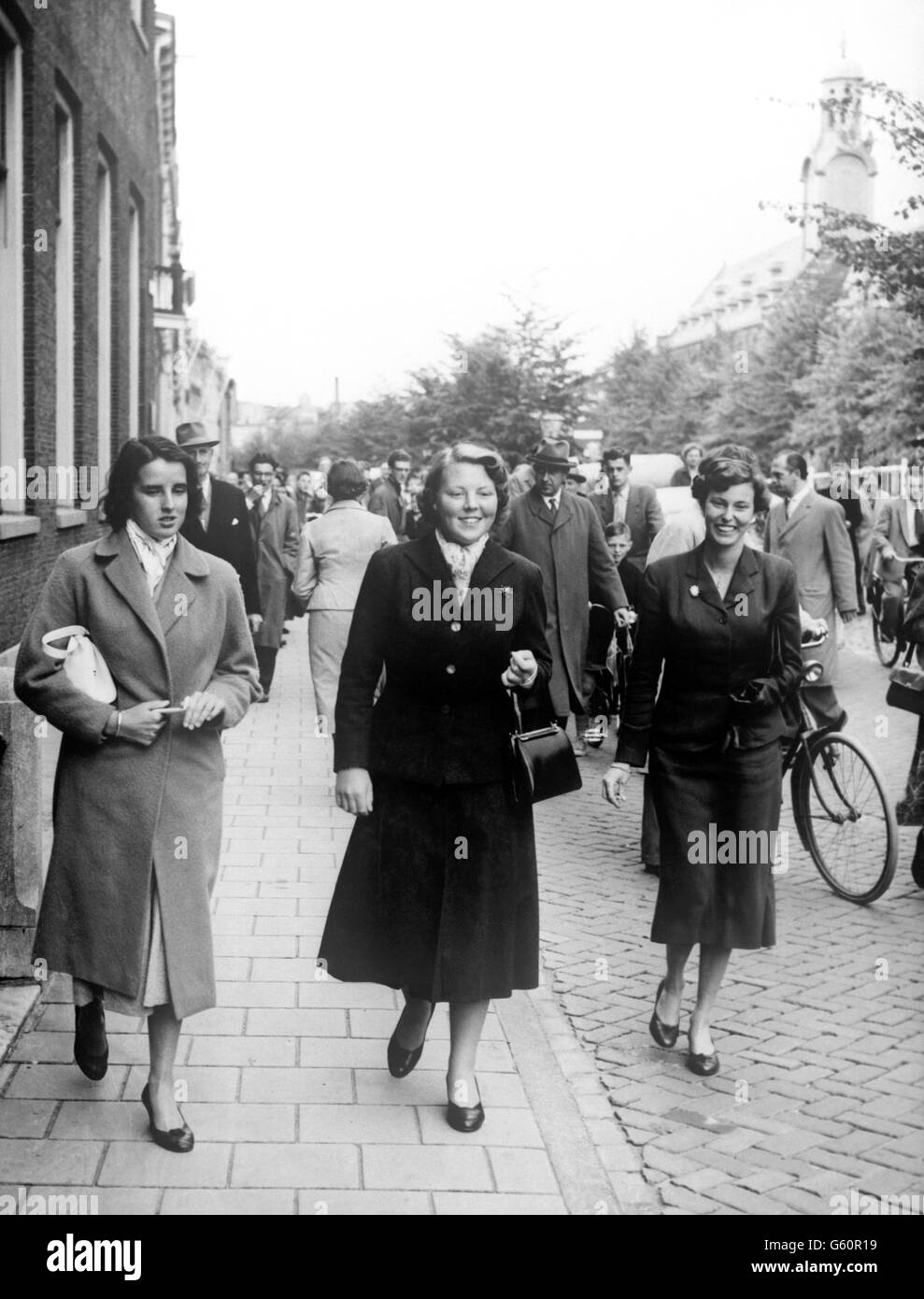 Royalty olandese - Princess Beatrix - Leida - Olanda Foto Stock