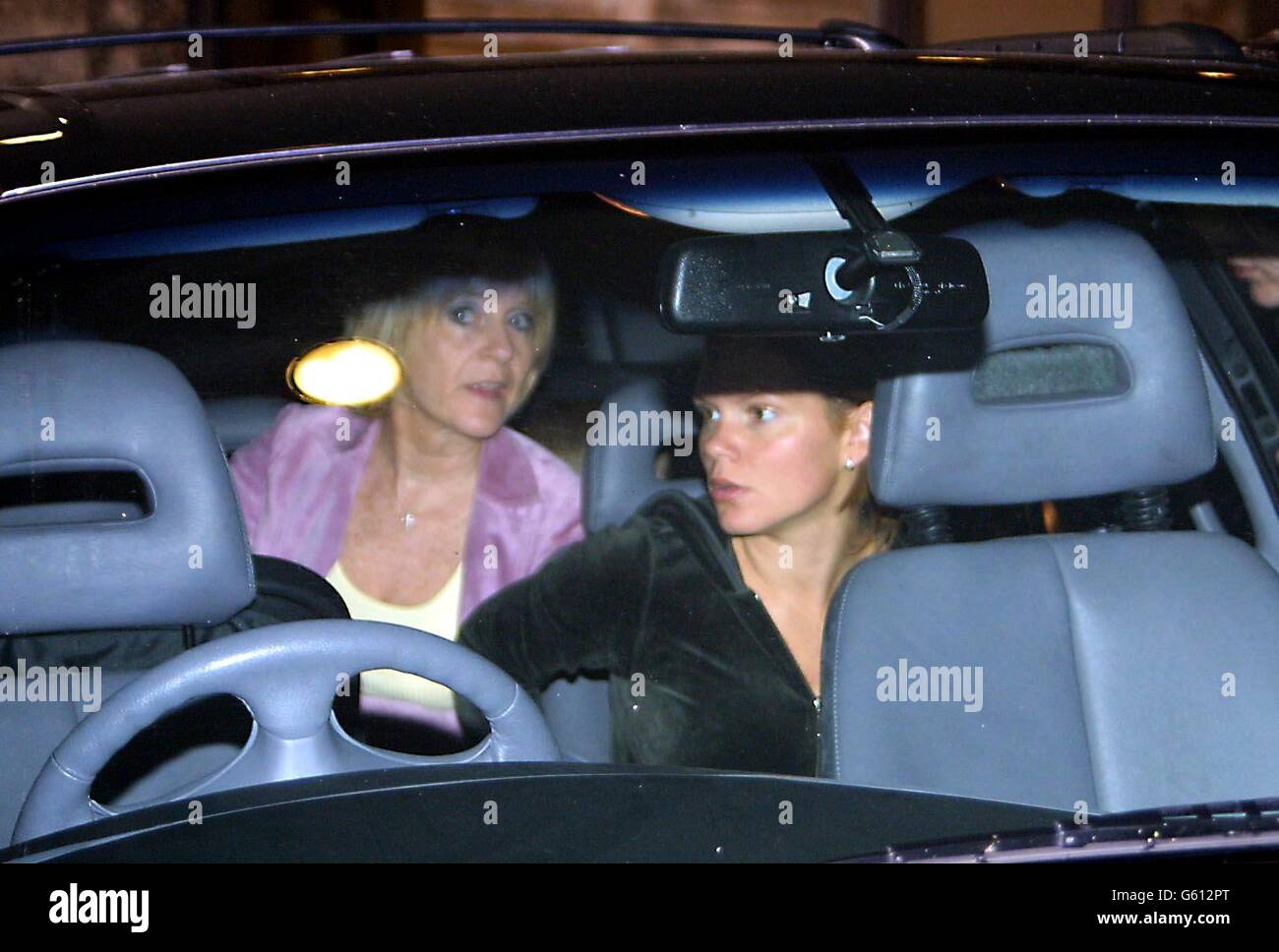 Jackie e Louise Adams Foto Stock