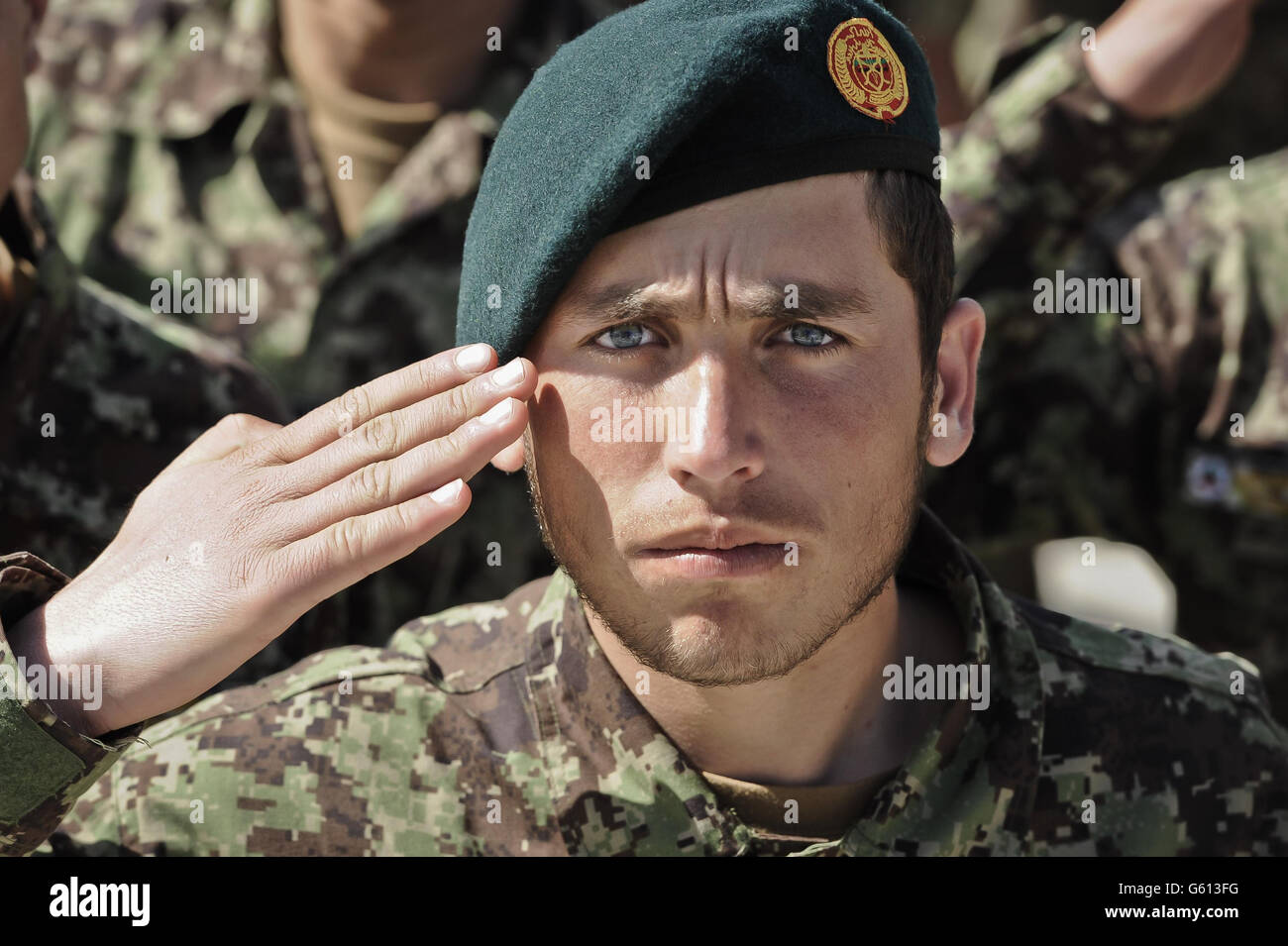 Truppe in Afghanistan Foto Stock